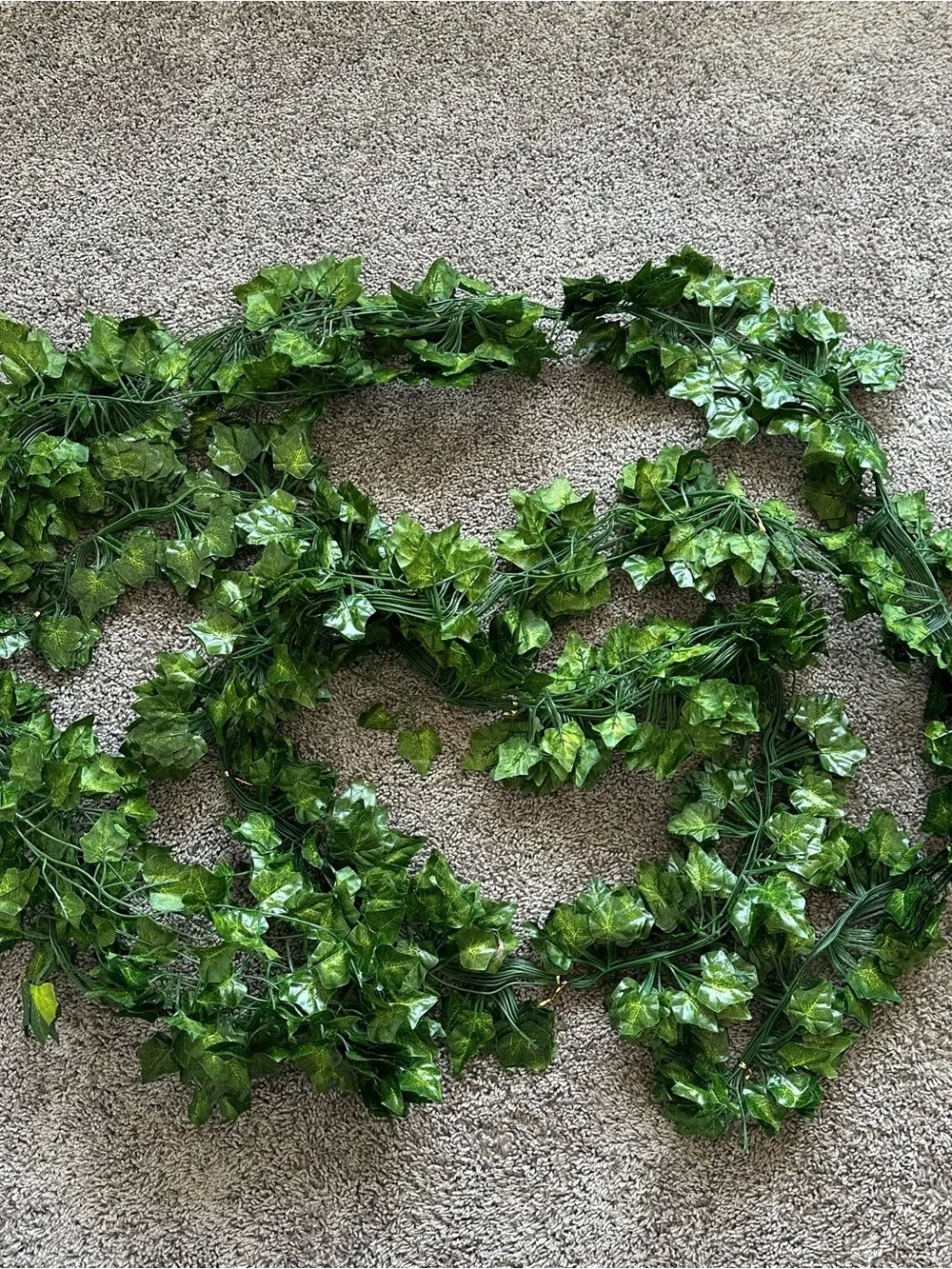 Amazon Faux Ivy Garland - Lush Green Decorative Vine